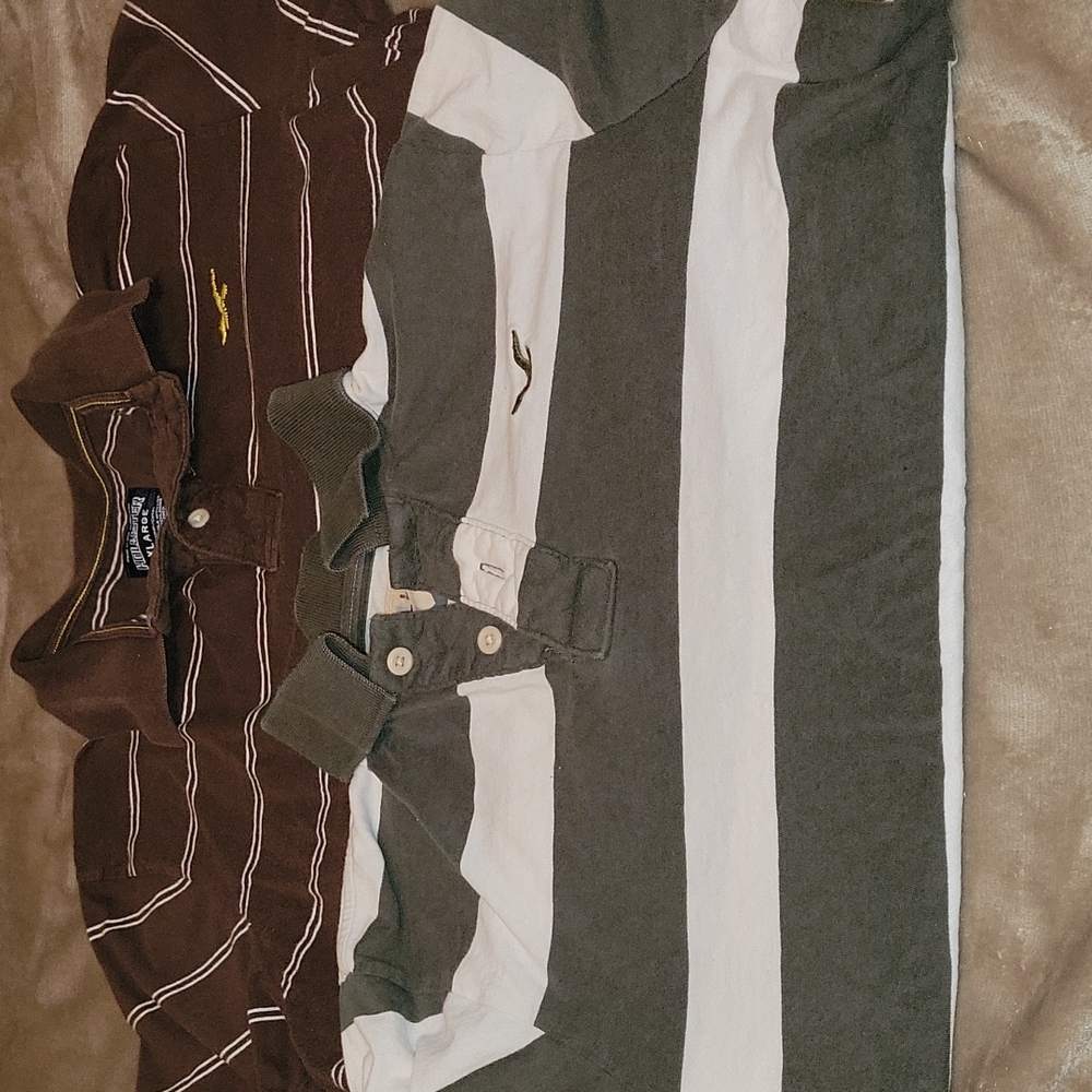 Hollister button down polo